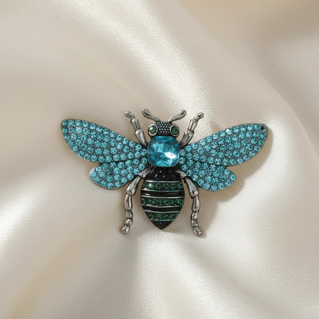 Shining Bee Brooch
