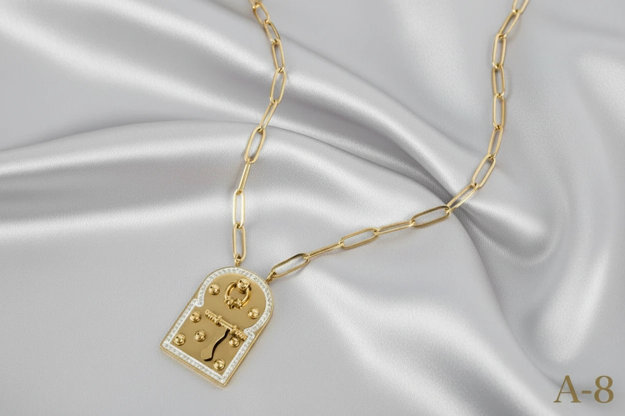 Moorish Door Pendant Necklaces