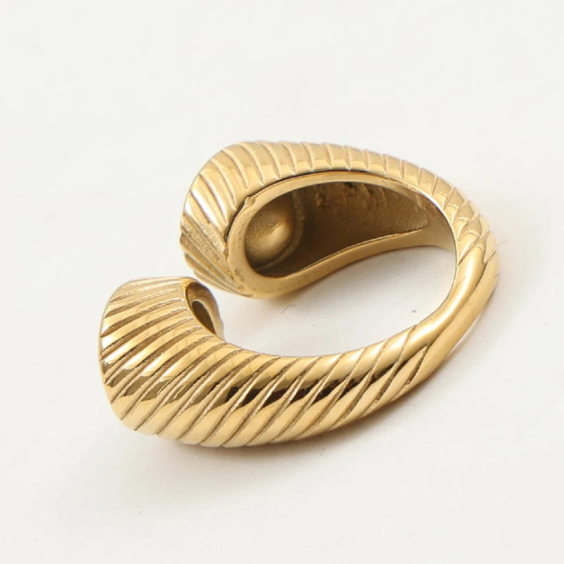 Double Round 18k Zirconia Ring