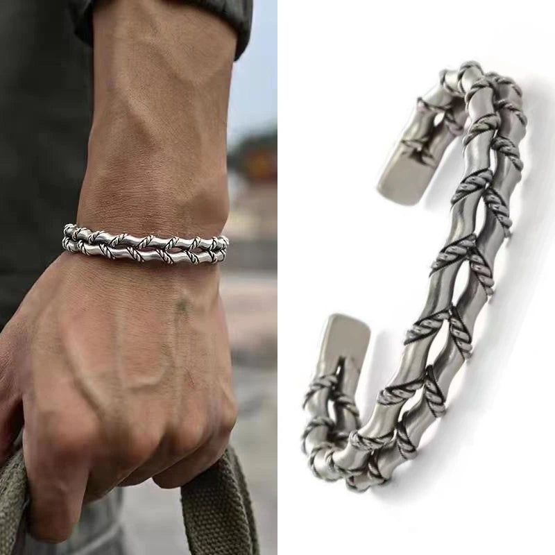 Double-Layered Bamboo Bracelet