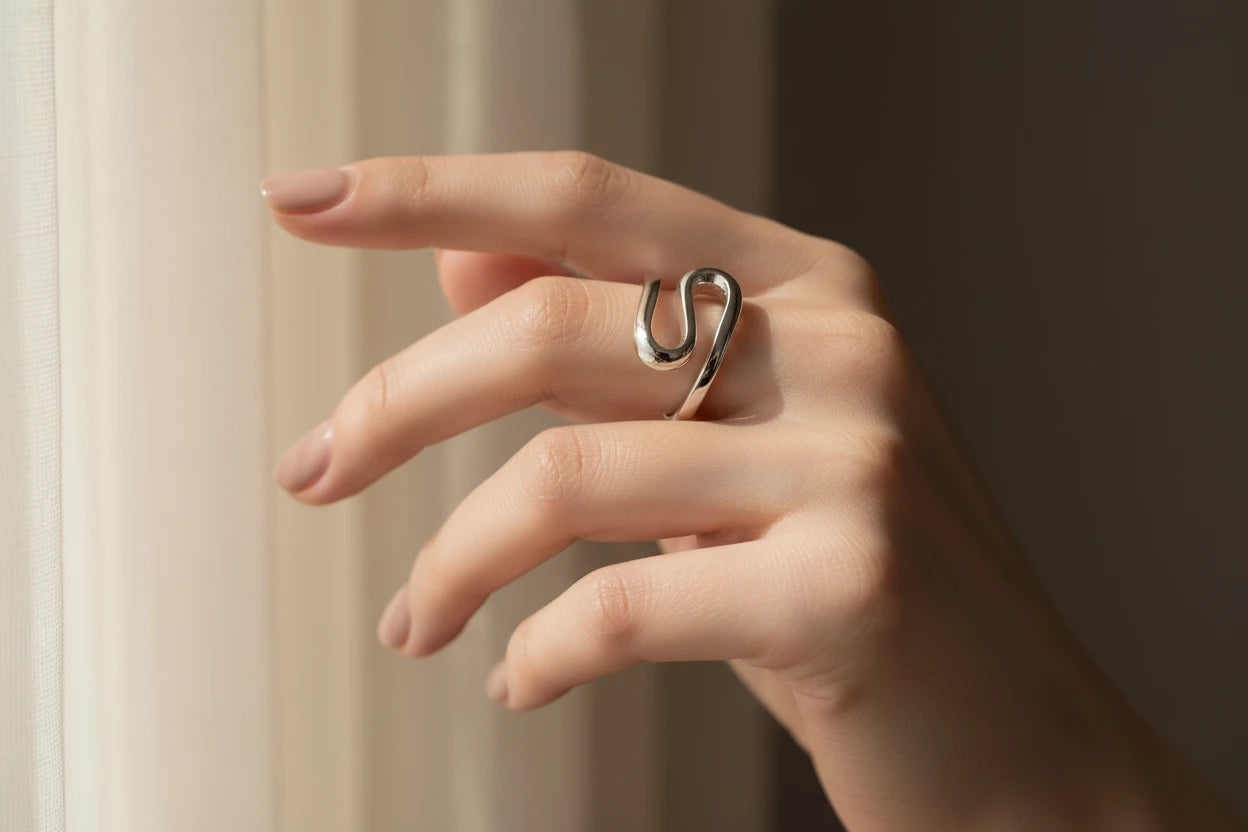 Silver Snake Ring