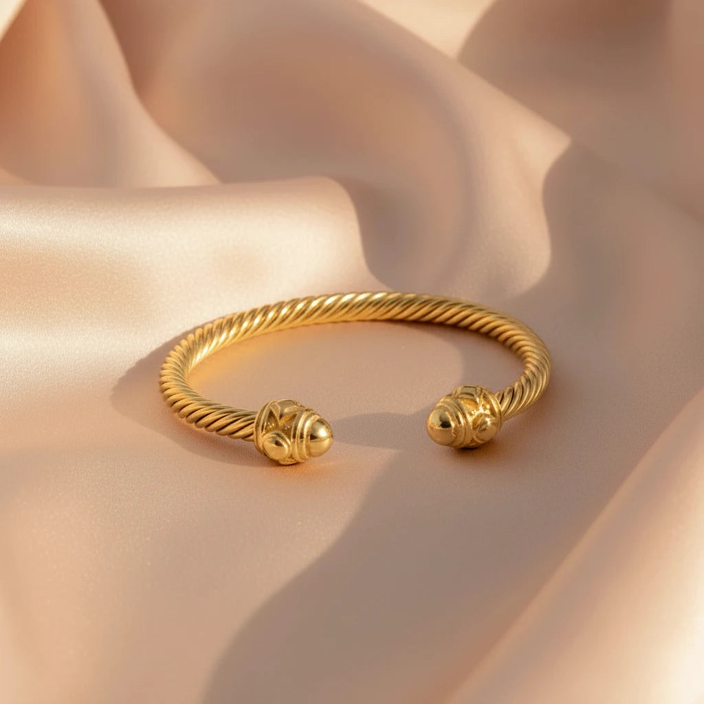 Stainless Steel Cable Wire Adjustable Bracelet