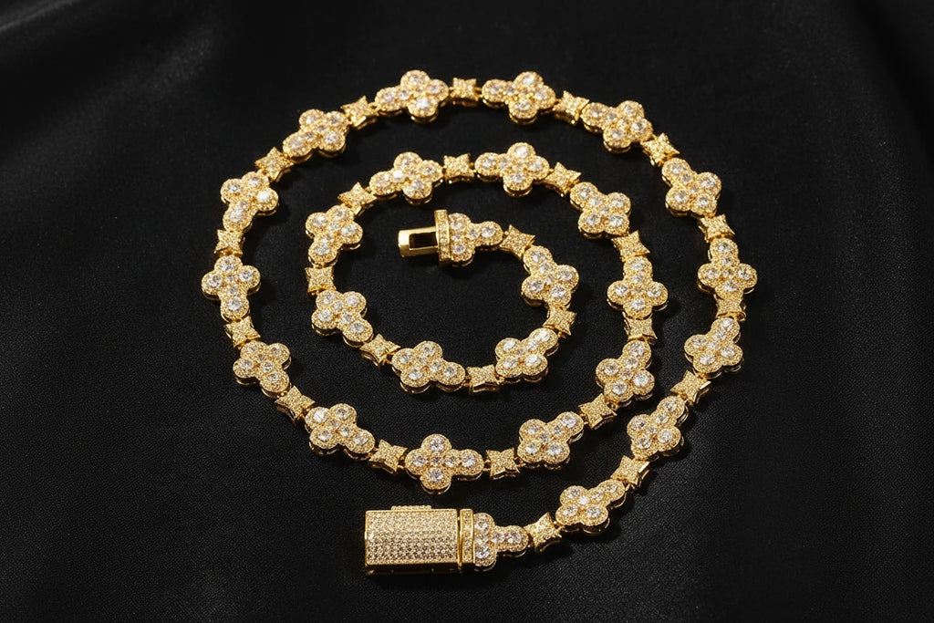 Cross Link Chain Necklace