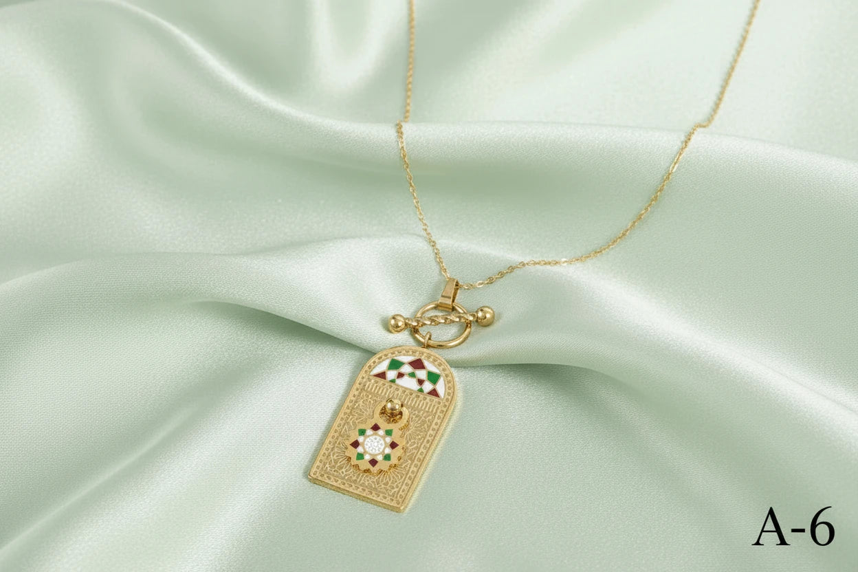 Moorish Door Pendant Necklaces