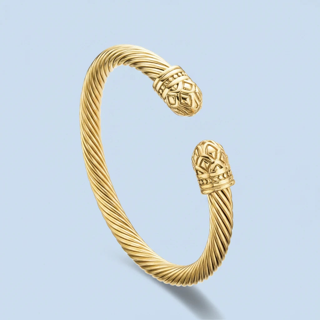 Stainless Steel Cable Wire Adjustable Bracelet