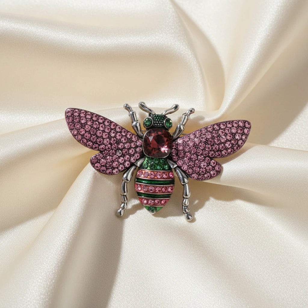 Shining Bee Brooch