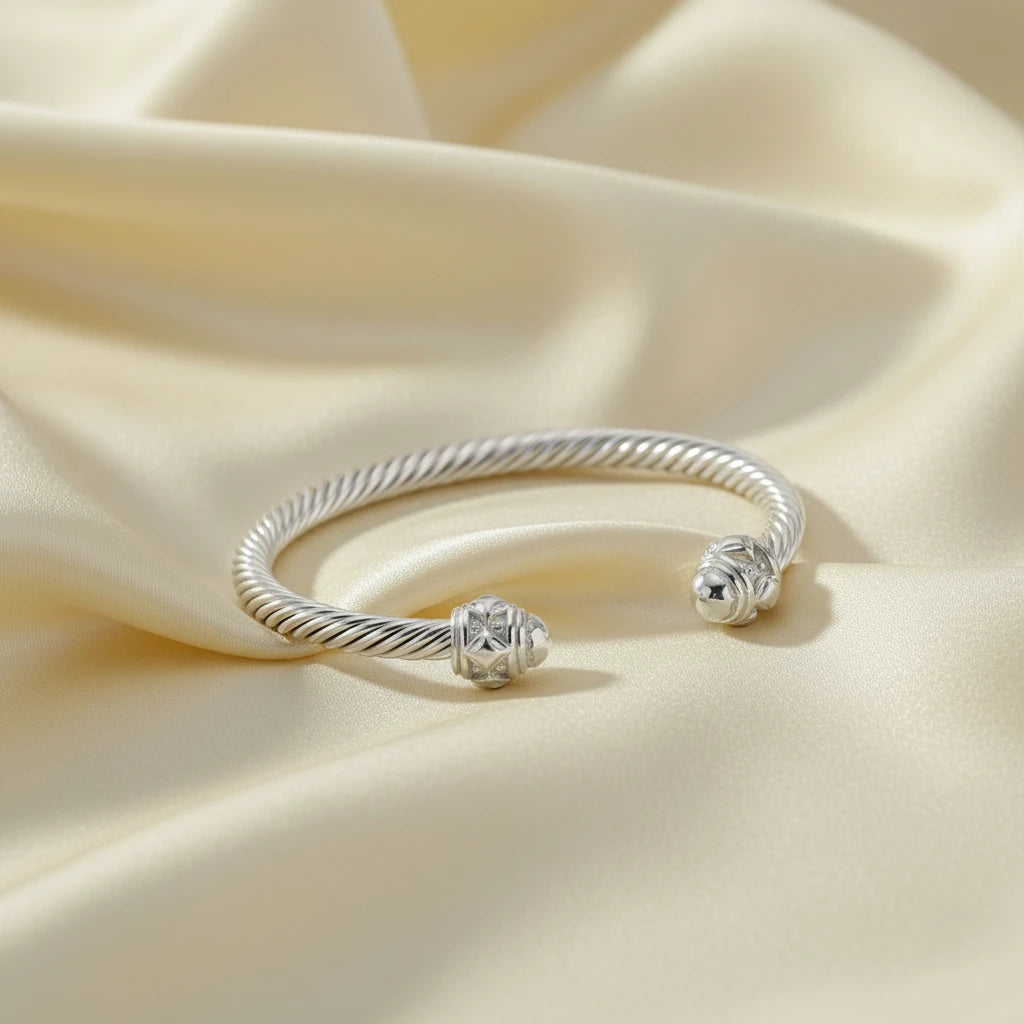 Stainless Steel Cable Wire Adjustable Bracelet