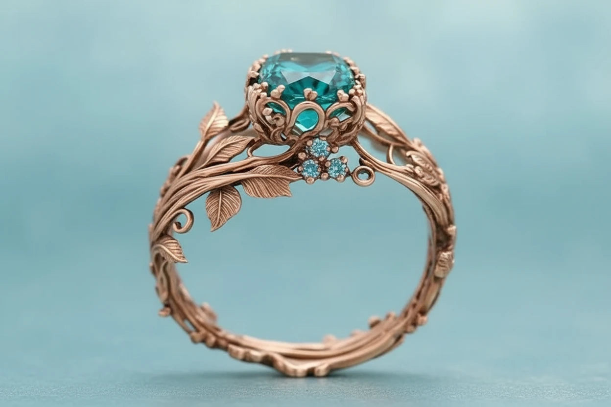 Vintage Secret Garden Ring