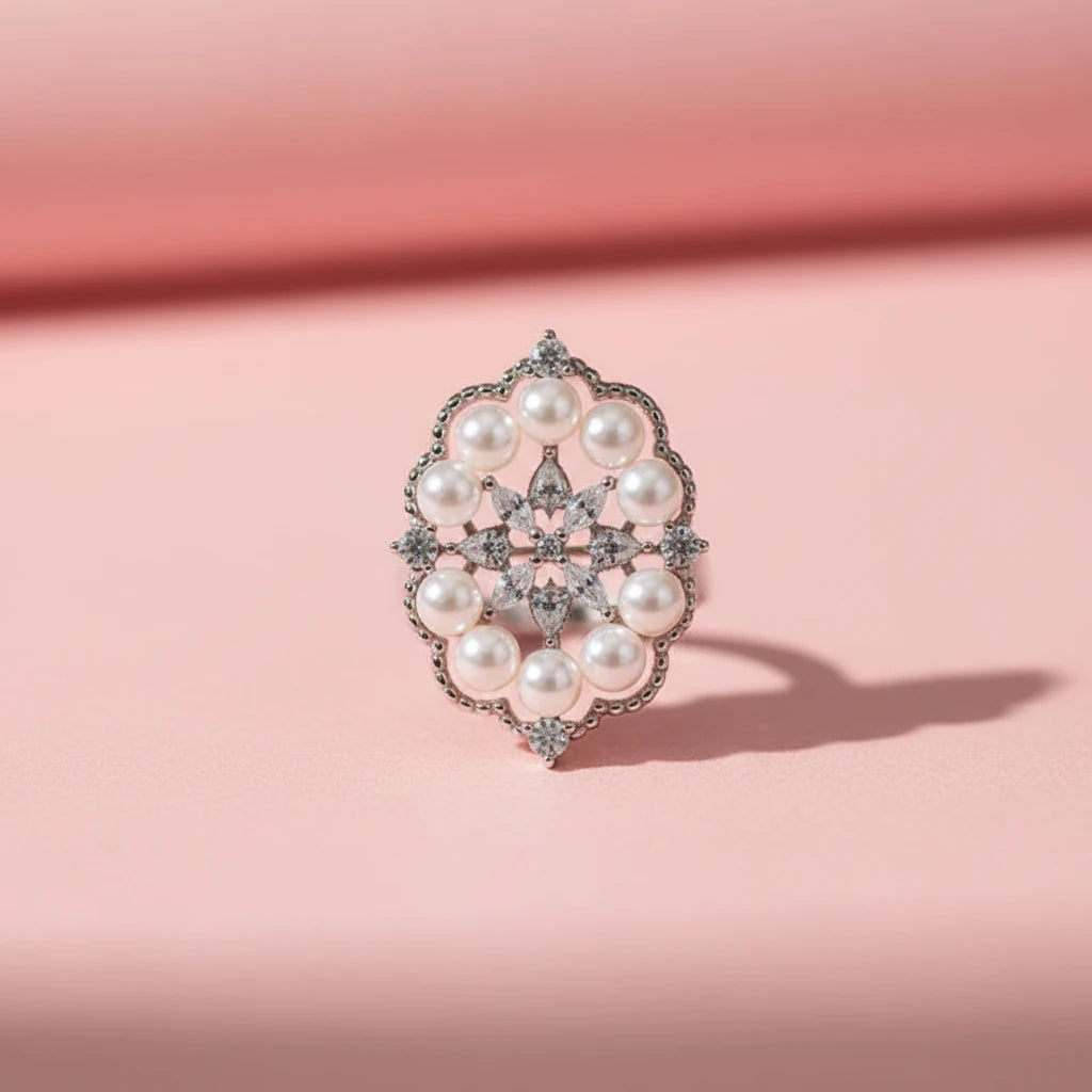 Baroque Pearl Ring