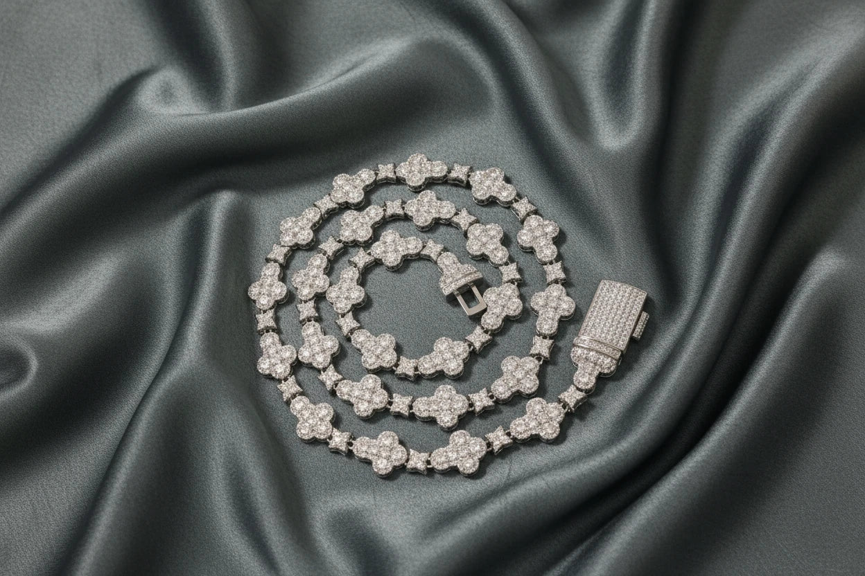 Cross Link Chain Necklace