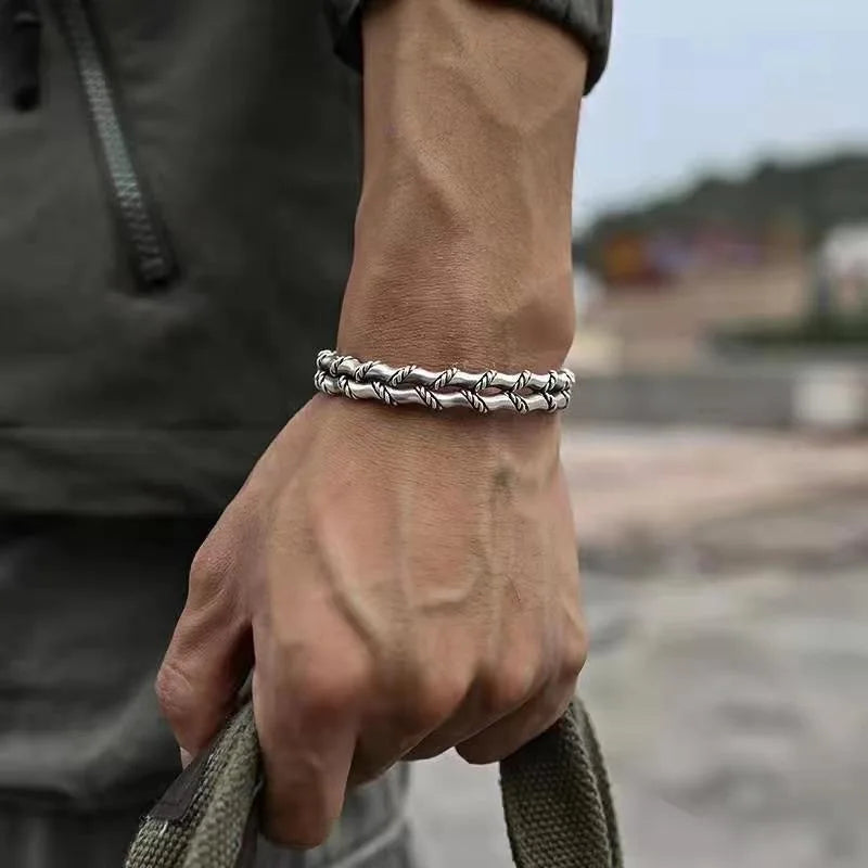Double-Layered Bamboo Bracelet