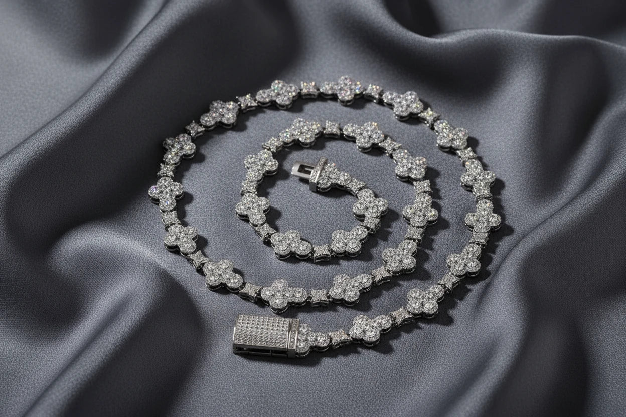 Cross Link Chain Necklace