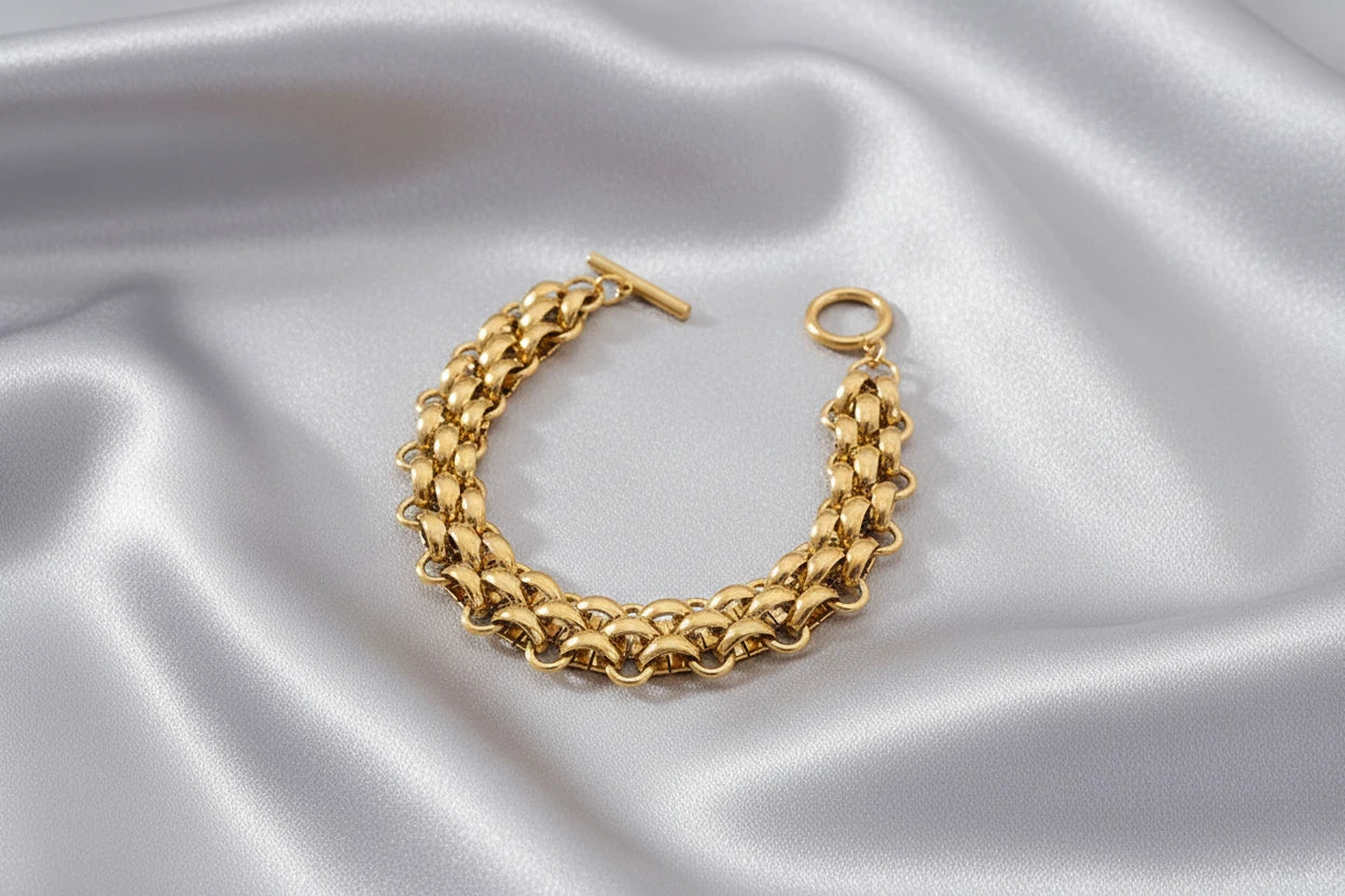 Buckle Stainless Steel Bracelet