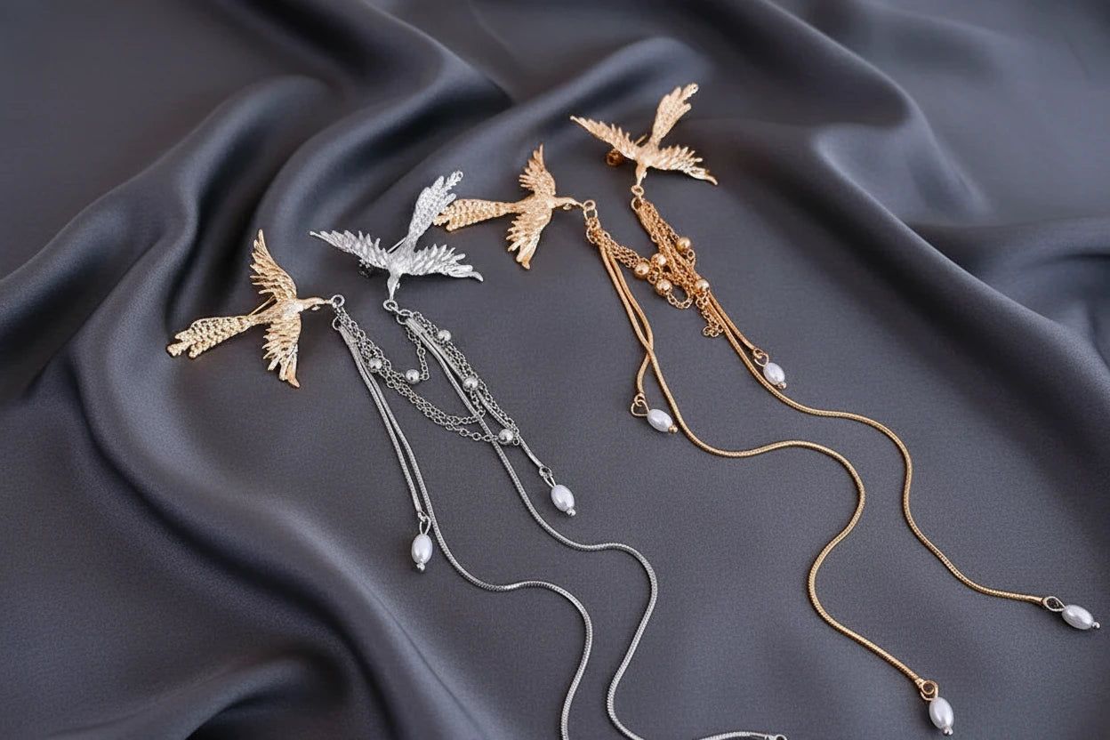 Fire Phoenix Brooch Pin