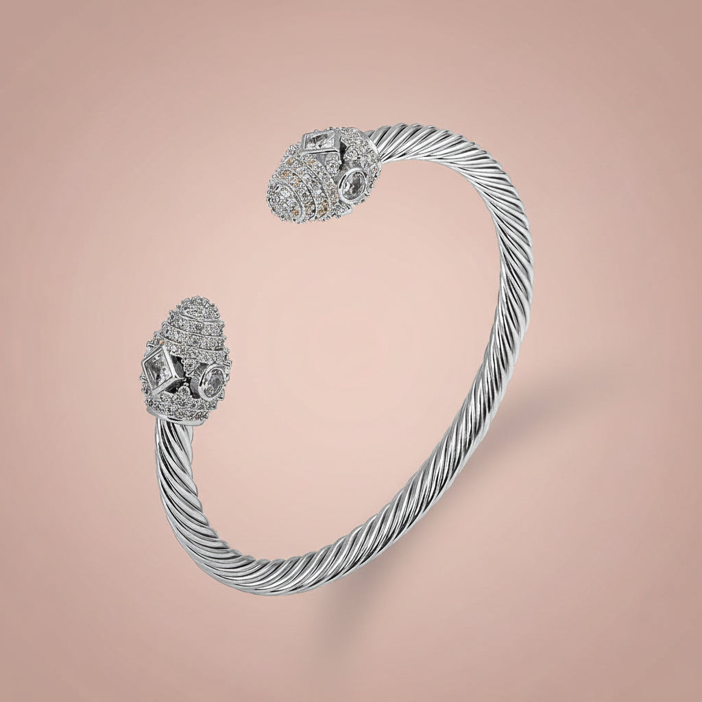 Titanium Steel Stranded Cable Bracelet