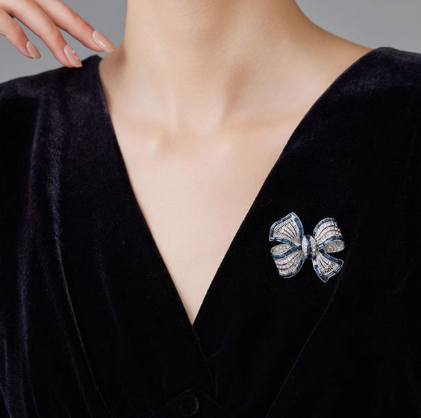 Bow Alloy Brooch