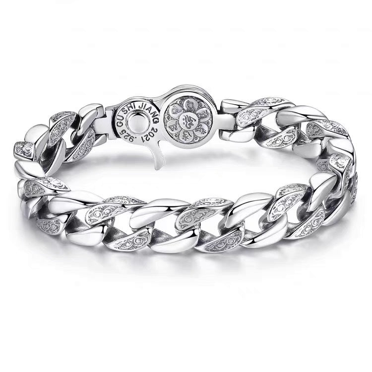 Mantra Rotatable Retro Bracelet