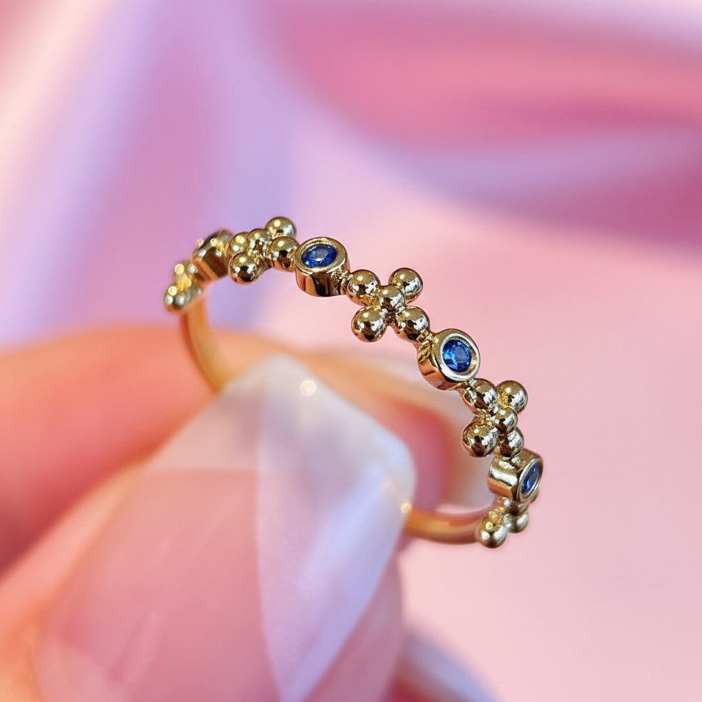 Sterling Silver Cross Ring