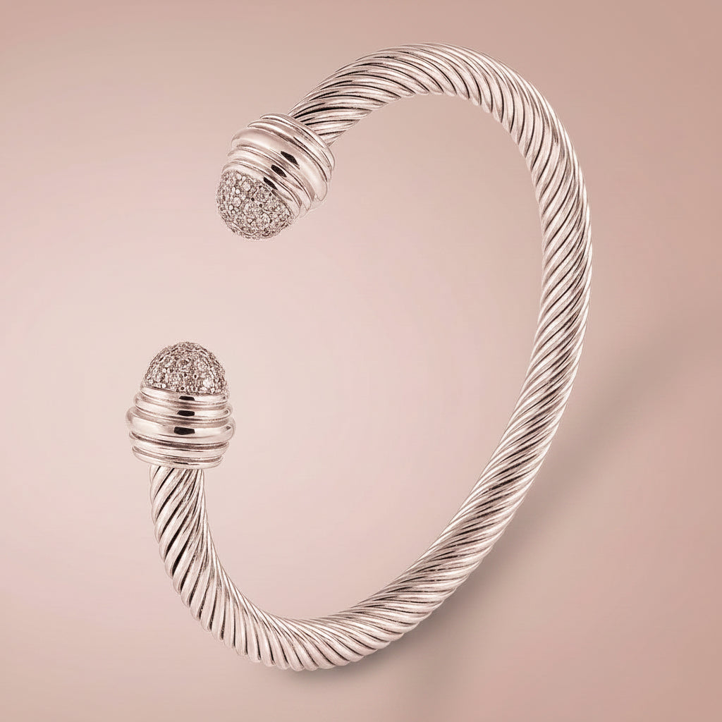 Titanium Steel Stranded Cable Bracelet
