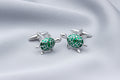 Green Turtle Cufflinks
