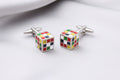 Rubik's Cube Cufflinks