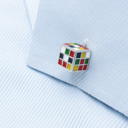 Rubik's Cube Cufflinks