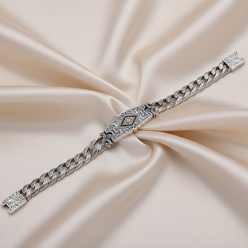 Sterling Silver Filigree Bracelet