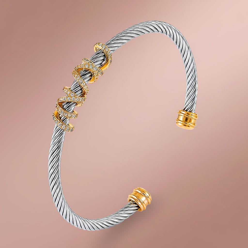 Titanium Steel Stranded Cable Bracelet