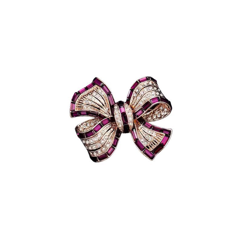 Bow Alloy Brooch